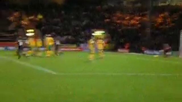 Akos Buzsaky free-kick Vs Norwich (13-01-07) смотреть онлайн