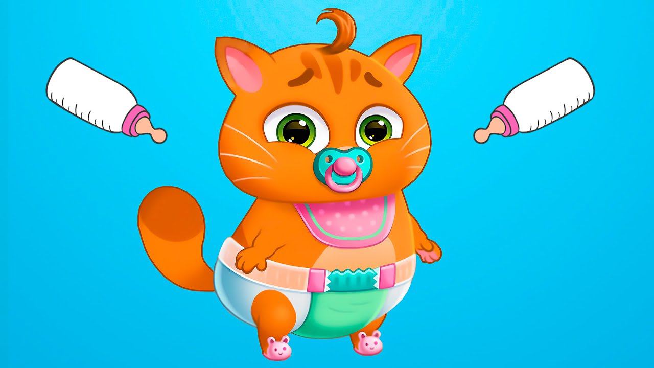 Суровый КОТИК БУБУ 2 #11. Подгузник. Мультик ИГРА про котят на Игрули TV смотреть онлайн