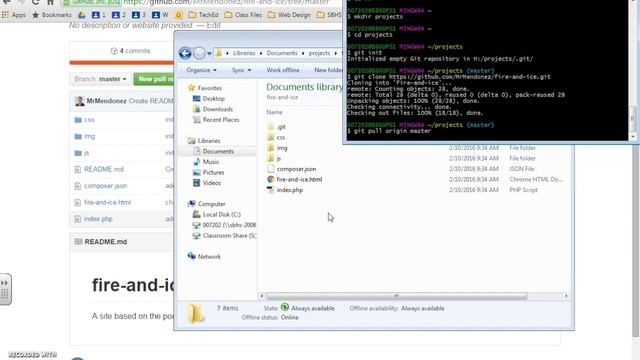 Lecture: Pulling Files from GitHub смотреть онлайн