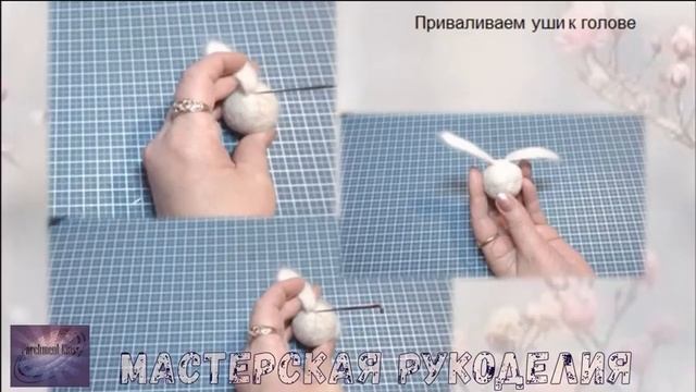ℛ ℜ✵ [DIY Parchment Class] Мастер Класс Игрушка кролик валяние #валяниеигрушек смотреть онлайн