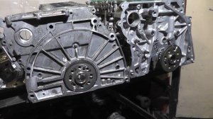 УСТАНОВКА КОЛЕНЧАТОГО ВАЛА B57 В ДВИГАТЕЛЬ N57