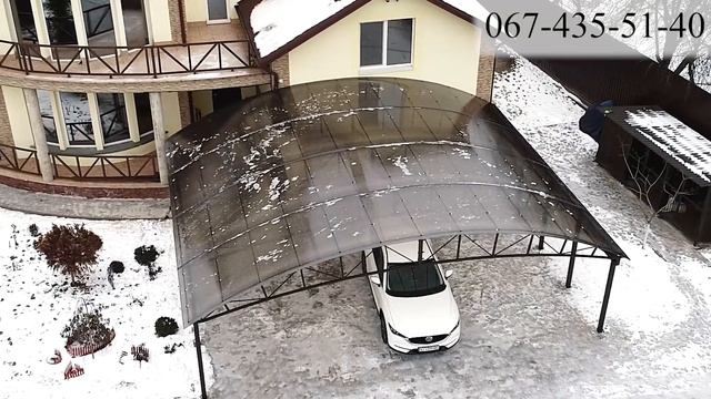 Нові Безрадичі навіс для 4 -х авто (10,2 м*8,4м)