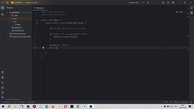 Основы Java. Урок 042. Цикл for и строки. смотреть онлайн