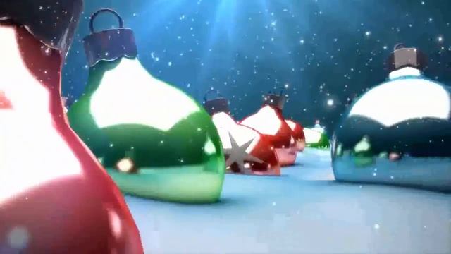 Новогодний фон заставка с шарами смотреть онлайн