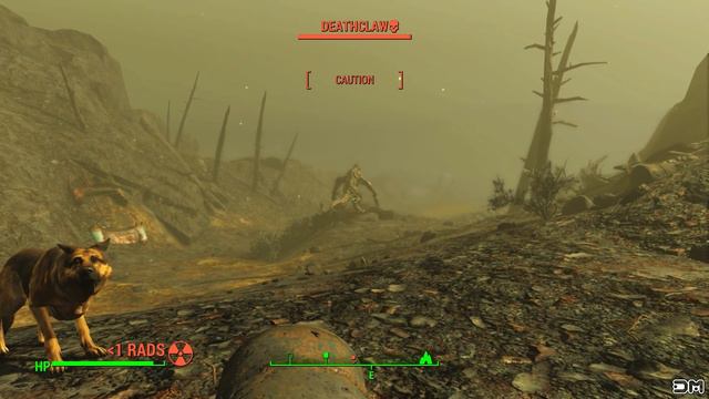 FALLOUT 4 Killing a Level 45+ Deathclaw! смотреть онлайн