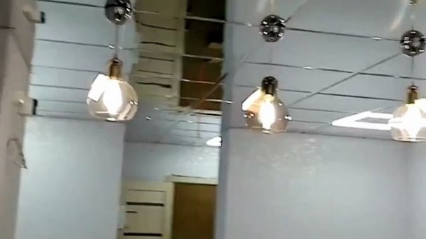 Зеркальный потолок Армстронг / Armstrong ceiling /