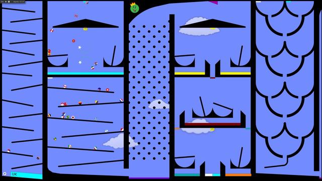 Marble Race League Season 35 Day 6 Marble Race in Algodoo / Marble Race King смотреть онлайн