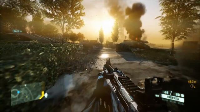 Crysis 2 on XFX RADEON HD 6850 1GB GDDR5 @ 1600x900p Extreme settings смотреть онлайн