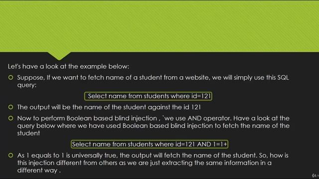 Boolean Based SQLi Bug Bounty Hunting Guide to an Advanced Earning Method смотреть онлайн