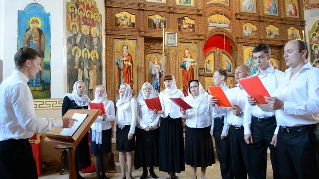 Church Choir St. Mitrofan Lisichansk - Святый Боже (регент Михаил Литвиненко) смотреть онлайн