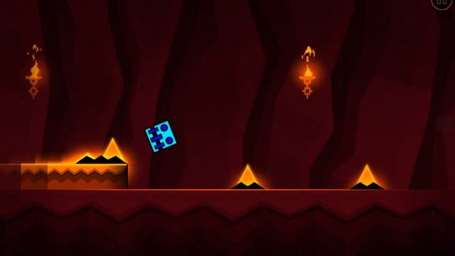 Geometry dash meltdown второй уровень прохождение смотреть онлайн