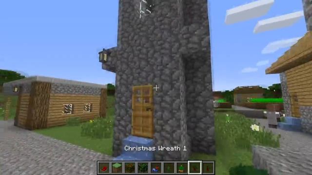 КАК УКРАСИТЬ ДЕРЕВНЮ ЖИТЕЛЕЙ НА НОВЫЙ ГОД В МАЙНКРАФТ | Риколит Minecraft смотреть онлайн