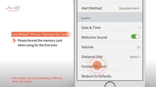 MiVue™ Pro App Quick Start Guide