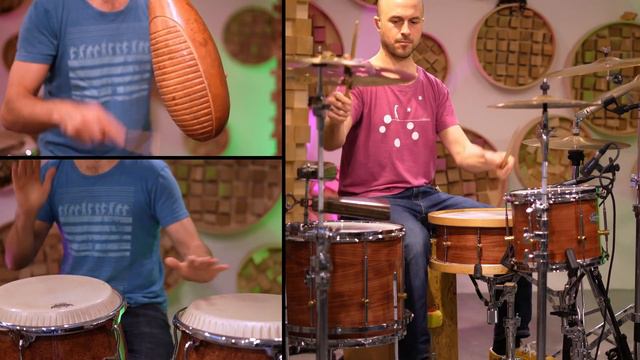 brrass | cha-cha-cha & boléro groove on drums, congas & maracas смотреть онлайн