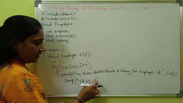 C Language ||Structures in C||Part-2: Array of Structure ||Telugu Scit Tutorial смотреть онлайн