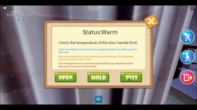 Escape the Fire! Roblox Fire Escape. смотреть онлайн