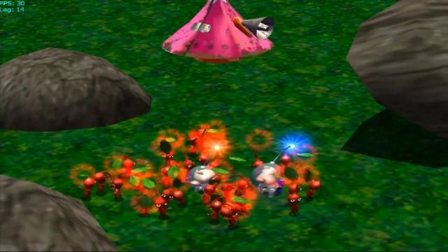 Pikmin 2 Hacking Custom Level Green Woods (HD) смотреть онлайн