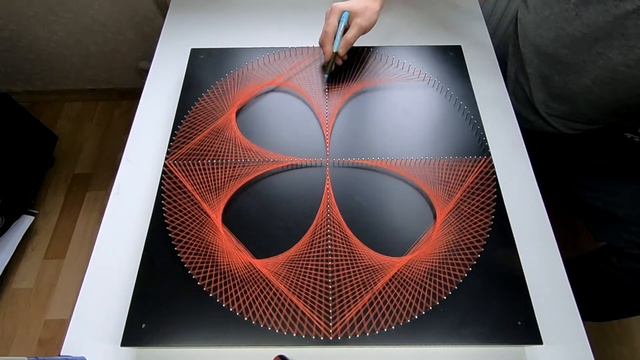 String Art Handmade Table Tutorial Обучение Стринг Арт Стол Урок смотреть онлайн
