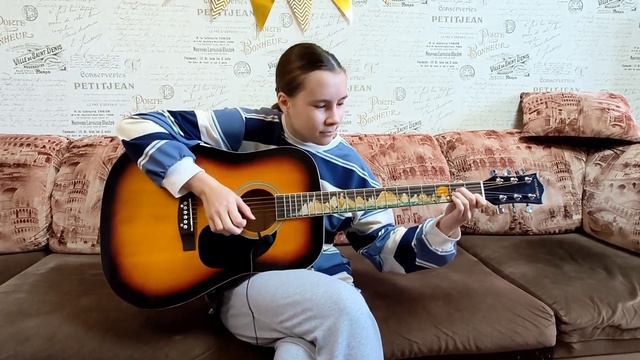 Песня на гитаре "Я так соскучился" в стиле фингерстайл смотреть онлайн