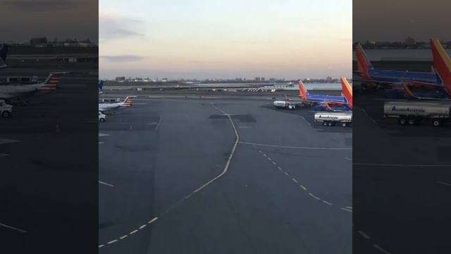 Laguardia airport aviation timelapse смотреть онлайн