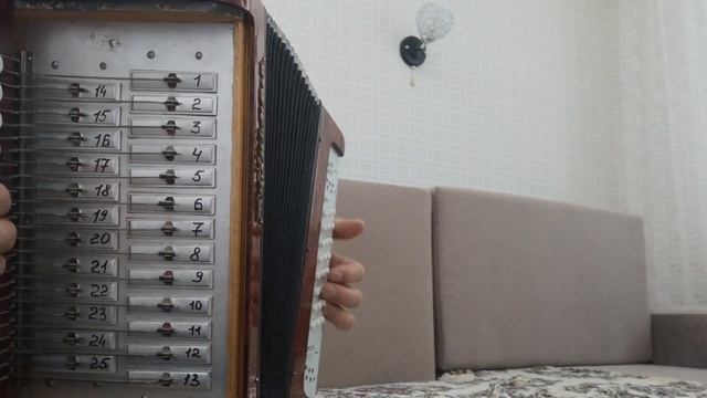 Разбор на гармони"А на чёрных ресницах"(И.Кучин) смотреть онлайн