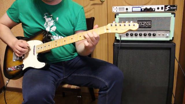 Fender American Standard Telecaster with AZG Custom Dinelli смотреть онлайн