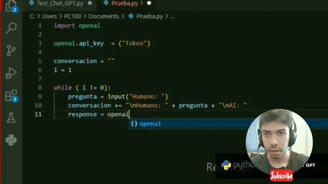 Domina la IA: Cómo hacer tu propio Chat GPT con Python, completamente ¡¡¡GRATIS!!! смотреть онлайн