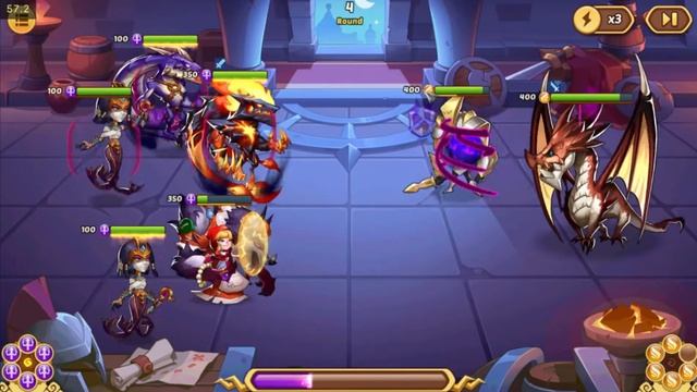 Dark Seal Land 20 Cleared By Drake - Idle Heroes смотреть онлайн