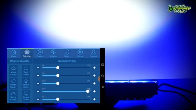 DSunY Программируемое LED освещение для коралловых рифов (4K) смотреть онлайн