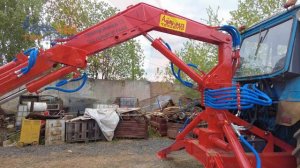 Погрузчик грейферный фронтальный универсальный ПГФУ на МТЗ "Макси Универсал" производства ТехцентрН