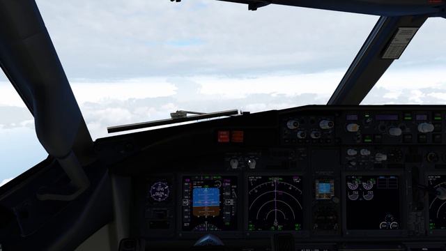 X-plane 12. LCLK-LLBG (Ларнака - Бен-Гурион) B737-800. Xenviro 1.31 смотреть онлайн