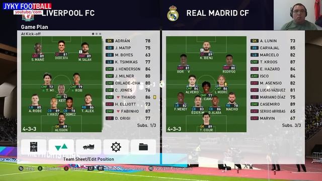 UEFA Champions League 2022 Final - Full Match All Goals HD - eFootball PES Gameplay PC смотреть онлайн