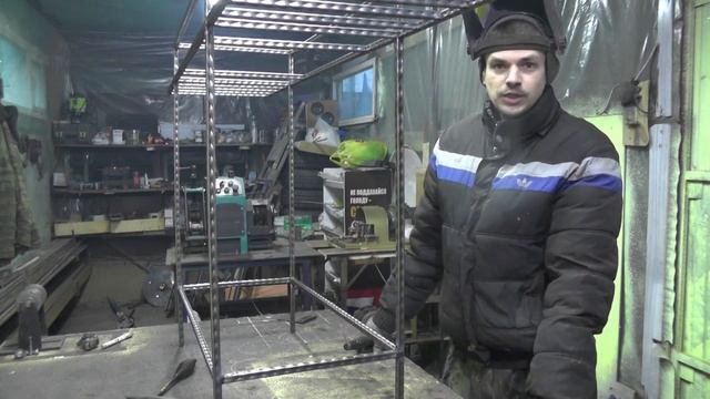 Мангал своими руками. Холодная ковка. смотреть онлайн