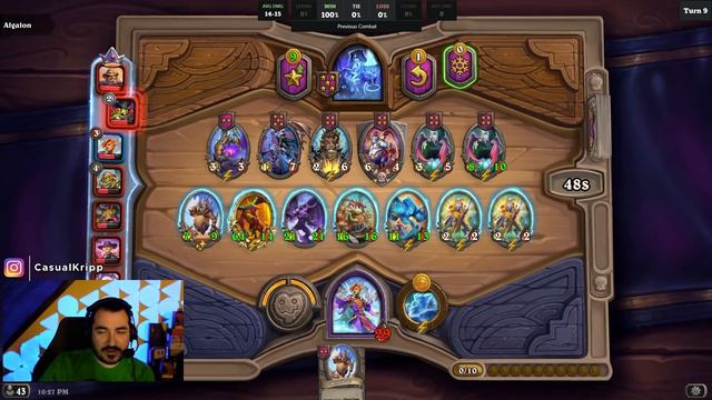 NEW HERO VARDEN! - Hearthstone Battlegrounds смотреть онлайн