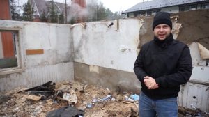 Снос старого дачного дома и расчистка участка от строительного мусора