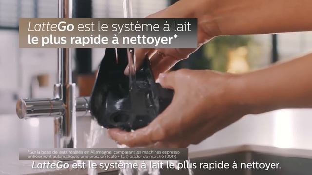Présentation produit - Philips Machine espresso à café grains avec broyeur série 2200 LatteGo смотреть онлайн