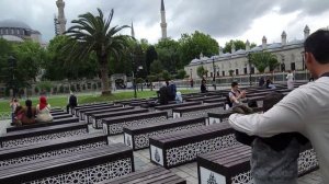 Турция Где Жил Султан Сулейман и Хюрем Султан Стамбул Голубая Мечеть/Туристы Красивый Стамбул