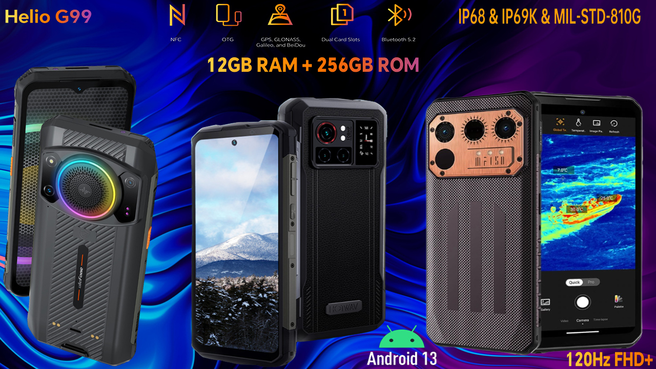 5 НОВЫХ ЗАЩИЩЕННЫХ СМАРТФОНОВ смотреть онлайн