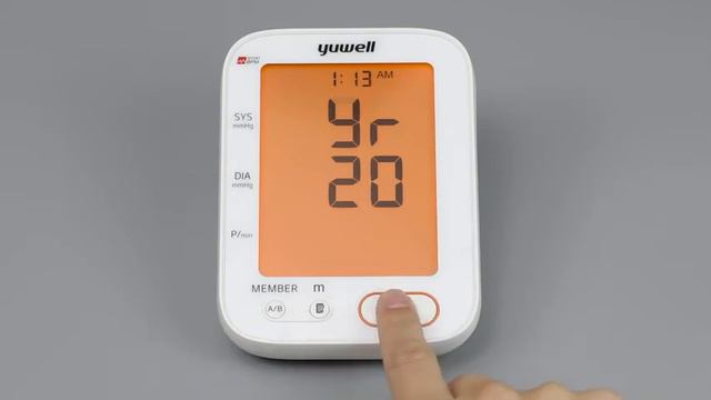 Yuwell BP Monitor YE680B —— How To Set Up Time Date And Turn Off The Voice Or Turn Down The Voice