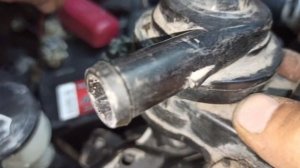 Lexus RX400h замена электро помпы инвертора, electric pump replacement.