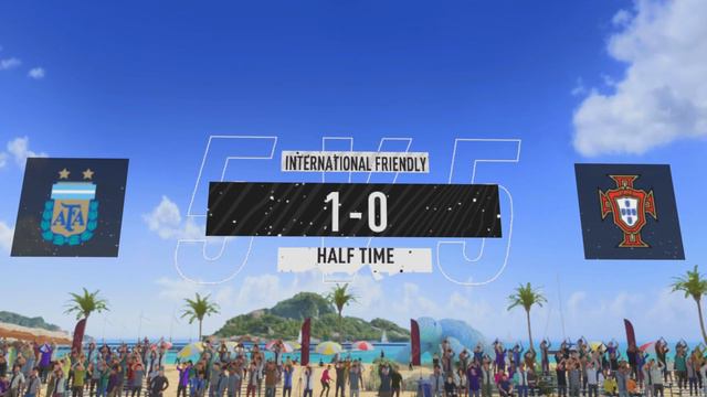FIFA 23 PS5 Futsal - Argentina Vs Portugal - Volta Football 2023 - 4K Gameplay