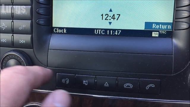 How to set Clock on Mercedes C-Class - How to set time on Mercedes C-Class смотреть онлайн
