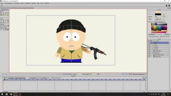 Видеоурок: анимация в Anime Studio 9.5