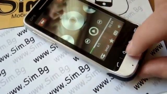 HTC Legend Copy , телефон с две сим карти ,GPS на български смотреть онлайн