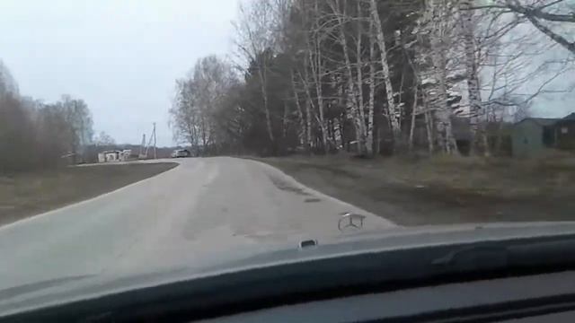Разбитая дорога Академгородок - Ложок. Апрель 2018 смотреть онлайн
