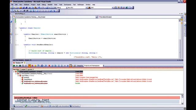 Introduction to Mocking with Moq смотреть онлайн