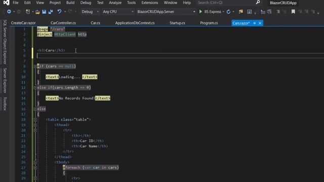 CRUD Operation using Blazor ASP.NET Core & Entity Framework смотреть онлайн