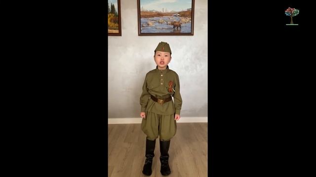 Додохова Ираида, 9 лет - "Памятник" (город Якутск) смотреть онлайн