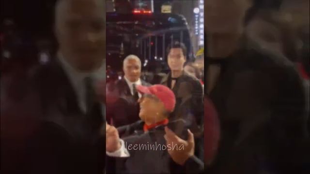 Ли Мин Хо ⭐ на мероприятии Fendi Baguette в Нью-Йорке 2022.09.10  Cr. Leeminhosha  #shorts