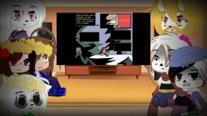 Реакция персонажей андертейл на хоррортейл часть 5